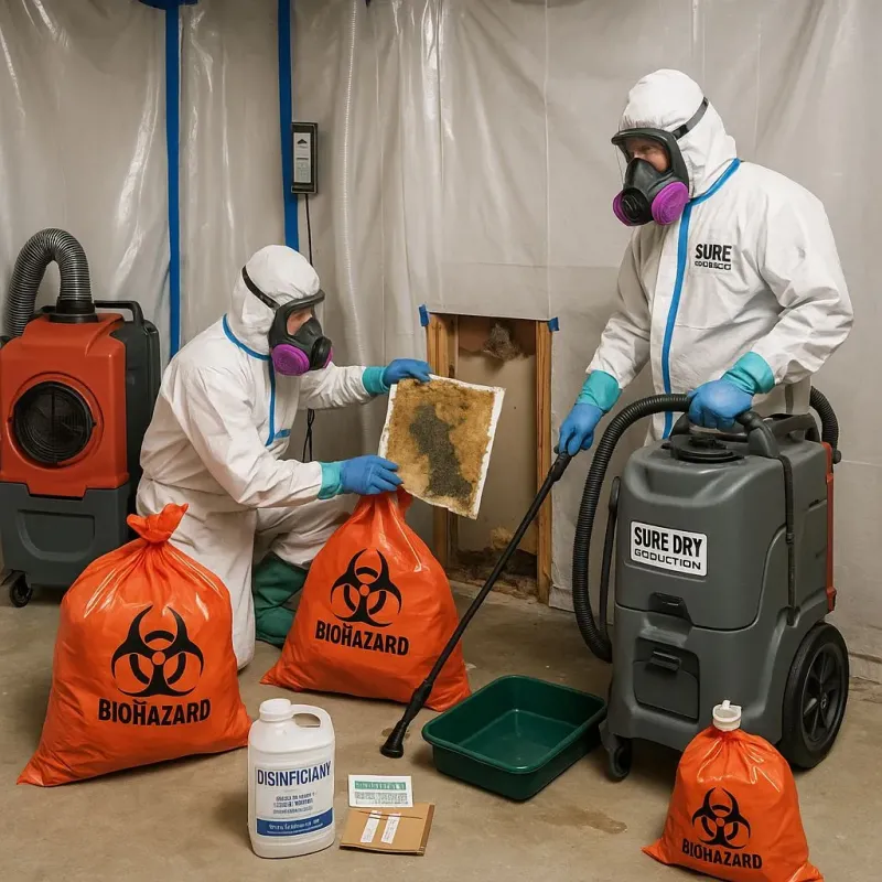 Contaminated Water Handling Protocols process in Lafayette County, MS